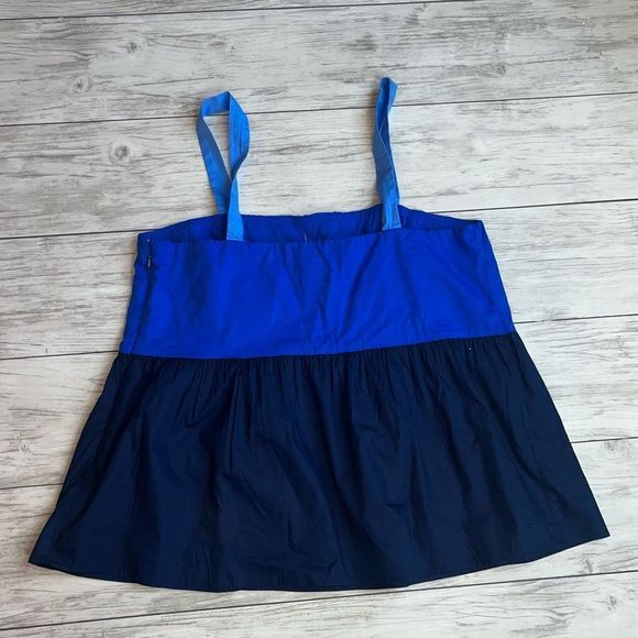 LOFT Blue Top Size 10 NWT - Picture 3 of 5